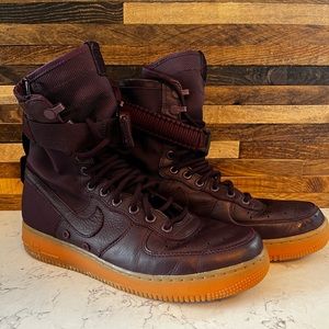 Nike Air Force 1 High Military Purple Mens 9.5